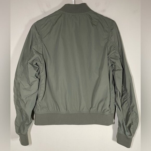 Uniqlo Green Long Sleeve Bomber Jacket size S - Picture 4 of 6